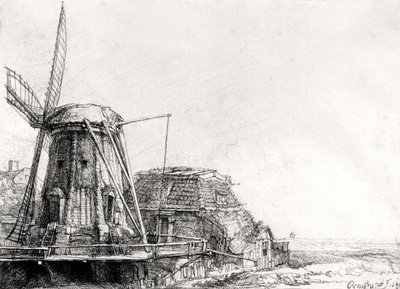 The Mill by Rembrandt van Rijn